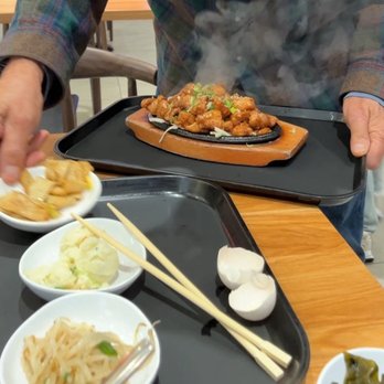 Omma Tofu House - Chicken teriyaki seasoned perfectly and ample sized for two people! - Korean Near Me - Arcadia, California