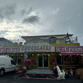 Keys Chocolates & Ice Cream - Outside - Ice Cream & Frozen Yogurt Near Me - Key Largo, Florida