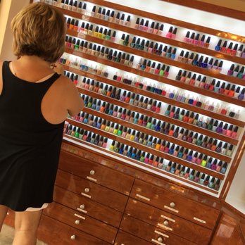 VIP Nails & Spa - Lots of colors to choose from with name brands like Essi & OPI. (They even have Fiji) I opted for a bright pink. - Nail Salons Near Me - Buford, Georgia VIP Nails & Spa - Lots of colors to choose from with name brands like Essi & OPI. (They even have Fiji) I opted for a bright pink. - Nail Salons Near Me - Buford, Georgia