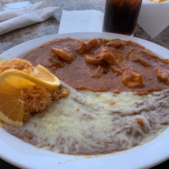Los Compadres - Camarones al Chipotle (Shrimp with Chipotle Sauce). Delicious with a slight kick off of spiciness. Rice and beans were good as well. - Mexican Near Me - Long Beach, California Los Compadres - Camarones al Chipotle (Shrimp with Chipotle Sauce). Delicious with a slight kick off of spiciness. Rice and beans were good as well. - Mexican Near Me - Long Beach, California