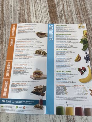 Menu photo 1 Tropical Smoothie Cafe Trussville, AL Menu photo 1 Tropical Smoothie Cafe Trussville, AL