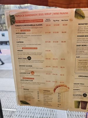 Menu photo 5 tap New York, NY