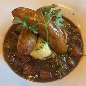 The Old Mill Restaurant - Pan Fried Bangers and Mash - Seafood Near Me - Dublin, D The Old Mill Restaurant - Pan Fried Bangers and Mash - Seafood Near Me - Dublin, D
