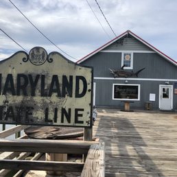 maryland state line sign