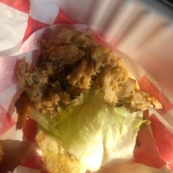 Tasty Maryland Food Truck - Crab cake sandwich