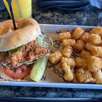 Topgolf - Crispy Chicken Sandwich - Golf Near Me - San Jose, California Topgolf - Crispy Chicken Sandwich - Golf Near Me - San Jose, California