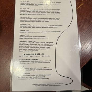 Class VI Wine & Charcuterie - Food Menu - Wine Bars Near Me - DeKalb, Illinois