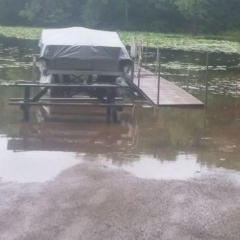 Pioneer Point Campground - Campground (  Dr Dan's).....pontoon boat made into a paddle boat - Campgrounds Near Me - Lawton, Michigan