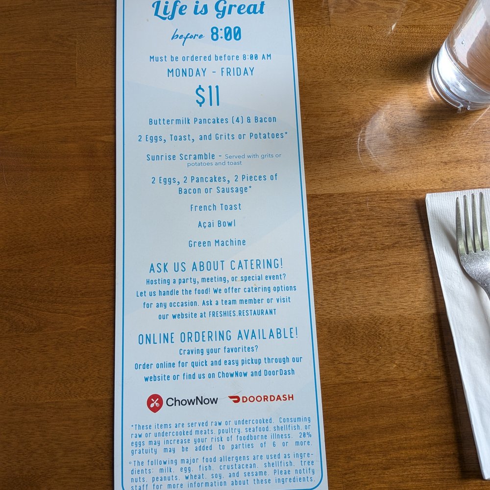 Freshies - Breakfast & Brunch Near Me - Steamboat Springs, Colorado