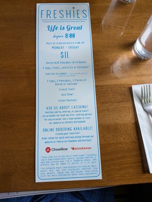 Menu photo 4 Freshies Steamboat Springs, CO Menu photo 4 Freshies Steamboat Springs, CO
