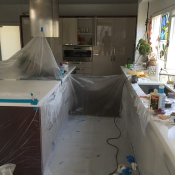 MG The Marble Guys  - Tiran: "during" photo - Flooring Near Me