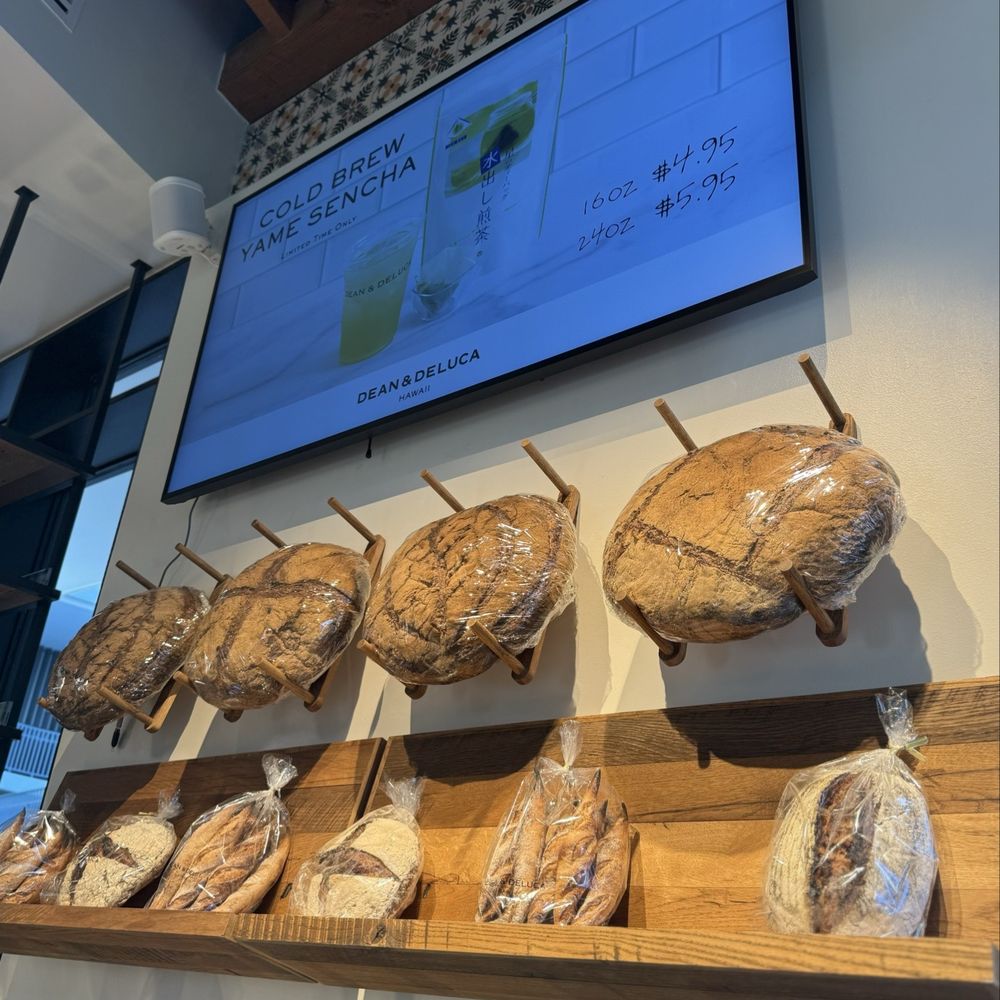 Dean & Deluca Hawaii - The different types of breads the make fresh daily. I see them making it in the evening after the shop closes. - Sandwiches Near Me - Honolulu, Hawaii Dean & Deluca Hawaii - The different types of breads the make fresh daily. I see them making it in the evening after the shop closes. - Sandwiches Near Me - Honolulu, Hawaii
