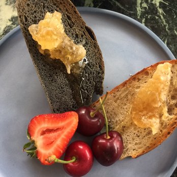 Abacus Bar - Abacus honey comb, toast ,butter . Actually it is too sweet ! - Breakfast & Brunch Near Me - South Yarra, VIC