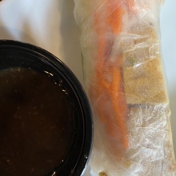 Vegan Sun - Lemongrass tofu fresh spring roll - Vietnamese Near Me - Provo, Utah