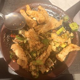 A9. Salt & Pepper Fried Chicken or Calamari A9. Salt & Pepper Fried Chicken or Calamari