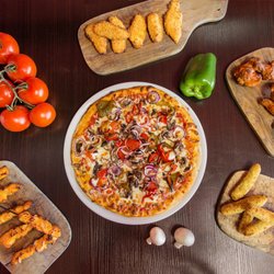 Monsieur Pizza - Pizza Végétarienne avec Tex-Mex