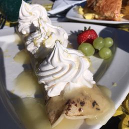 Lemon Curd Crepes