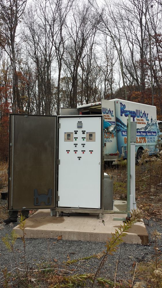 Slide of The Pump Works