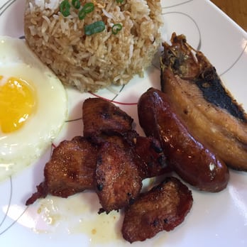 Mercel's Bake Shop - Da-Long-Tocilog Combo. Fish sausage and cure pork combo. Best seller. - Filipino Near Me - Pinellas Park, Florida