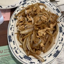 Chicken ginger and onion