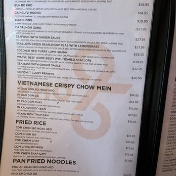 Pho 95 - Menu - Vietnamese Near Me - Denver, Colorado
