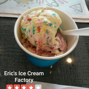 Eric's Ice Cream Factory - Birthday Cake with Raspberry Cheesecake - Desserts Near Me - Bowling Green, Ohio Eric's Ice Cream Factory - Birthday Cake with Raspberry Cheesecake - Desserts Near Me - Bowling Green, Ohio