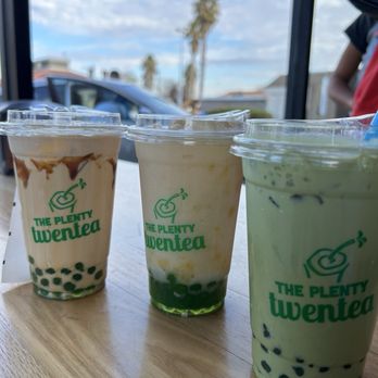 Tastea - Matcha Thai Milk Tea, Yummy Gummy, and Tiger Milk Tea all with boba - Bubble Tea Near Me - Newark, California