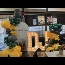 Amazing graduation display