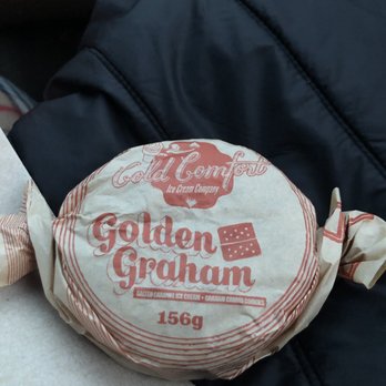 Cold Comfort Ice Cream - Golden Graham Salted Caramel Cookie Sandwich - Ice Cream & Frozen Yogurt Near Me - Victoria, British Columbia Cold Comfort Ice Cream - Golden Graham Salted Caramel Cookie Sandwich - Ice Cream & Frozen Yogurt Near Me - Victoria, British Columbia