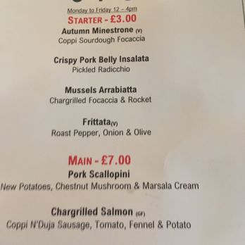 Coppi - Great lunch deal - Italian Near Me - Belfast, BFS