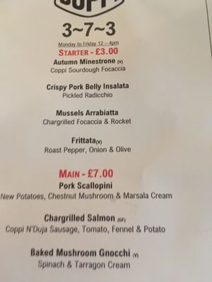 Menu photo 2 Coppi Belfast, BFS