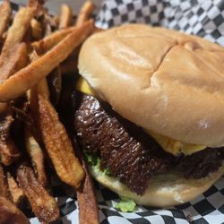The Burger Forge - Original plus cheese