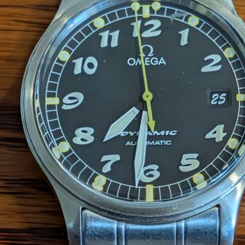 Timeland - This is an Omega dynamic that I brought in to them for service. It works fantastic now - Watch Repair Near Me - Los Angeles, California