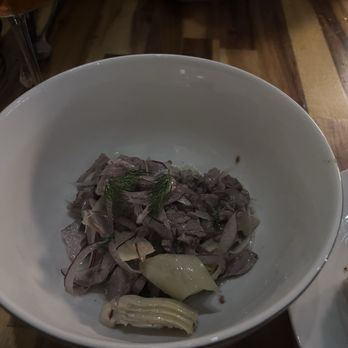 Bombolo - Tuna crudo - tried again. Lighting was not the greatest. - New American Near Me - Chapel Hill, North Carolina Bombolo - Tuna crudo - tried again. Lighting was not the greatest. - New American Near Me - Chapel Hill, North Carolina