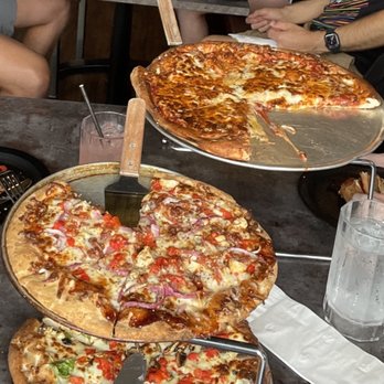 Black Rock Pizza - Captain Cook - Center cauliflower crust - top triple cheese - absolutely delicious!! - Pizza Near Me - Captain Cook, Hawaii