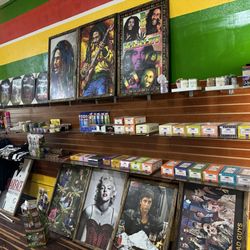 Mr V Smoke Shop - Artwork and incense to chill