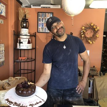 Bread and Buttercream - Imad and the cake. The Chocolate mousse cake was awesome, fresh and not very sweet. - Bakeries Near Me - Wilmington, Delaware