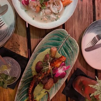 Crusoe Wynwood - Seafood mix ceviche, grilled octopus - Seafood Near Me - Miami, Florida Crusoe Wynwood - Seafood mix ceviche, grilled octopus - Seafood Near Me - Miami, Florida