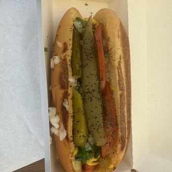 Carrot Dog - Carrot dog- Chicago style (very good!) - Hot Dogs Near Me - Atlanta, Georgia Carrot Dog - Carrot dog- Chicago style (very good!) - Hot Dogs Near Me - Atlanta, Georgia