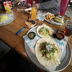 Sabor Latin Street Grill - Fort Mill/Tega Cay - Taco and gordita and fries