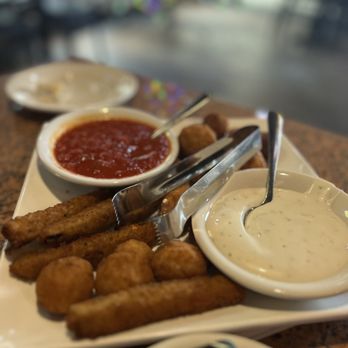 Baci Italian Bistro - a plate of food with dipping sauce - Italian Near Me - Mesa, Arizona
