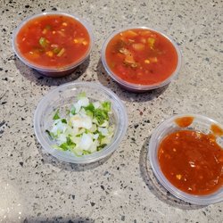 El Antojo - Burien - The top 2 are the Chunky red sauce really good