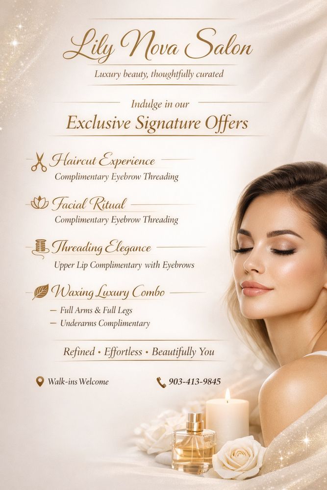 Lily Nova Salon Logo