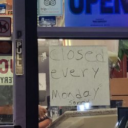 Taqueria Santa Cruz - Closed Mondays