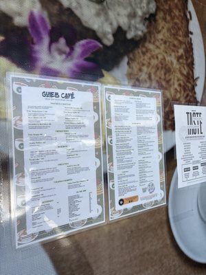 Menu photo 1 Guieb Cafe Las Vegas, NV Menu photo 1 Guieb Cafe Las Vegas, NV