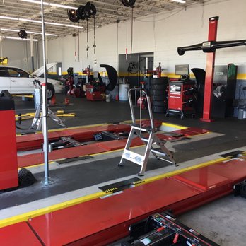 Just Tires - 2 ground level alignment racks for vehicles that are lowered. - Auto Repair Near Me - Venice, California