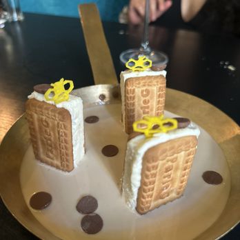 Farzi Cafe - Parle g cheesecake - Indian Near Me - Bellevue, Washington Farzi Cafe - Parle g cheesecake - Indian Near Me - Bellevue, Washington
