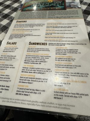 Menu photo 2 Barringer's Tavern Indianapolis, IN Menu photo 2 Barringer's Tavern Indianapolis, IN
