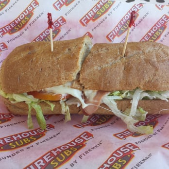 Firehouse Subs - Hook and ladder sub, on wheat....yum!!!! - Fast Food Near Me - Albuquerque, New Mexico
