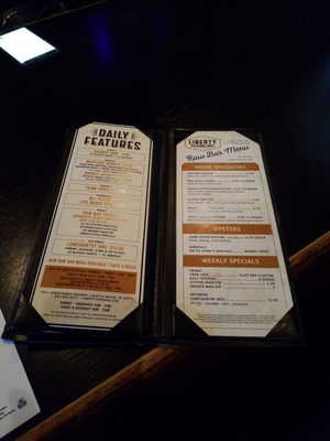 Menu photo 2 Liberty Tap Room & Grill Myrtle Beach, SC Menu photo 2 Liberty Tap Room & Grill Myrtle Beach, SC